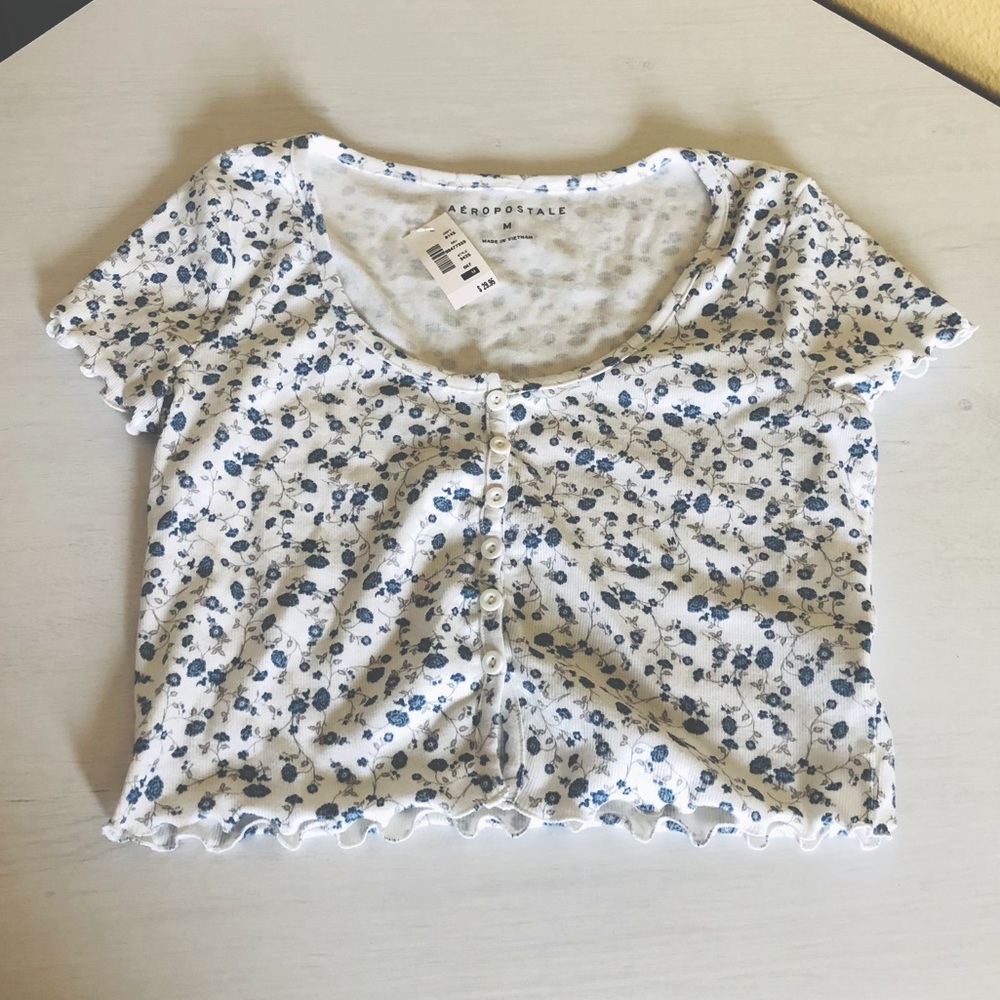 Flower Crop Top